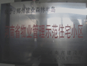 2008年12月17日，建業(yè)森林半島被評為"河南省物業(yè)管理示范住宅小區(qū)"榮譽稱號。